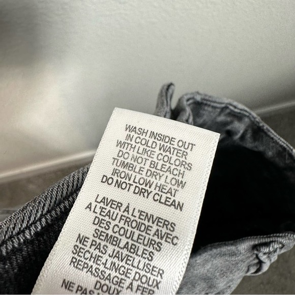 Good American Womens Good Legs Stovepipe Cigarette Jeans in Grey Size 4 / 27 - Picture 10 of 11